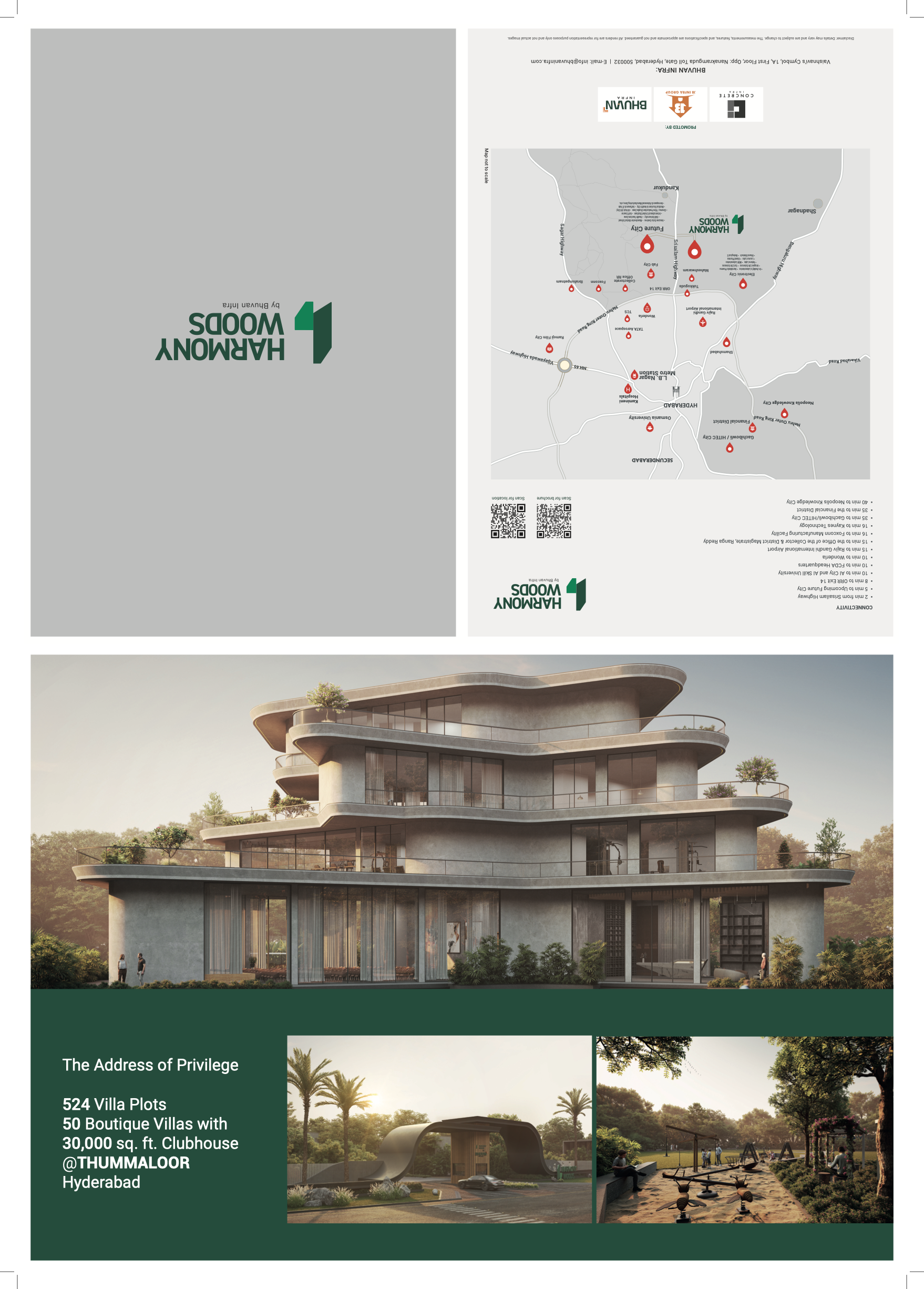 Harmony Woods — premium villa plots at Thummaloor